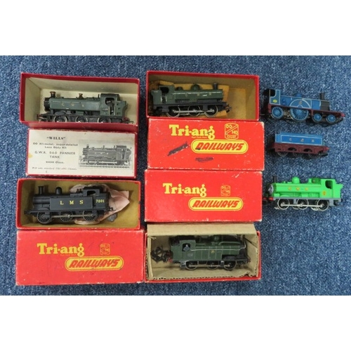 20 - OO gauge collection, 1960s onwards mainly locomotives, with Wills Finecast kit-built GWR green 9400 ... 