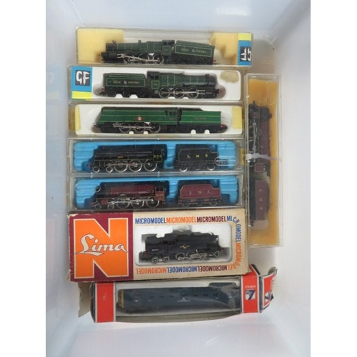 21 - N gauge locomotives, generally excellent to good plus in good or better boxes/cases, with range of G... 