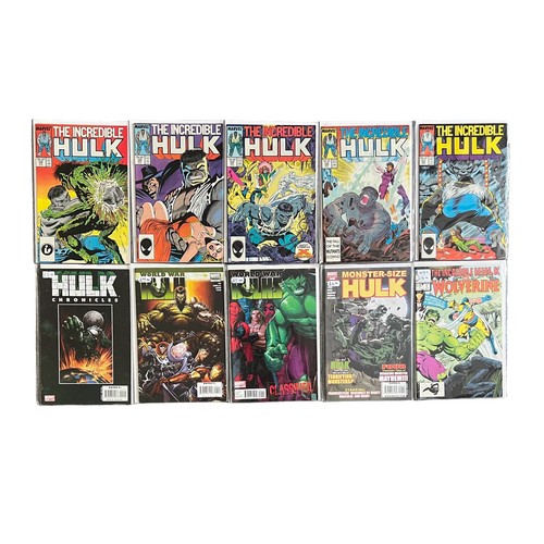 522 - Marvel Comics The Incredible Hulk 1987 Nos 334-339: Hulk Chronicles 2008: World War Hulk No 4 of set... 