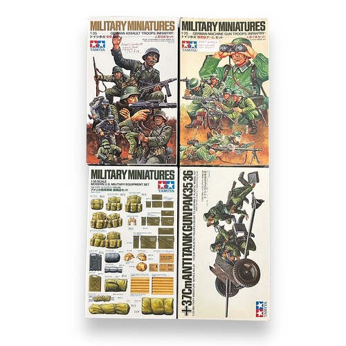 89 - Tamiya 1/35th military unmade kits, generally excellent in excellent to good plus boxes (where prese... 