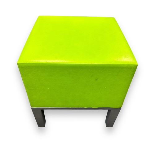 470 - Quinze and Milan Monstro Project contemporary light green primary poof (2001). High retail cost. Hei... 