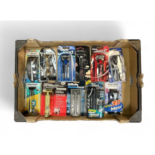 255 - Selection Of Modern Razor Sets In Original Packs to include: Wilkinson Sword FX Diamond, Wilkinson S... 