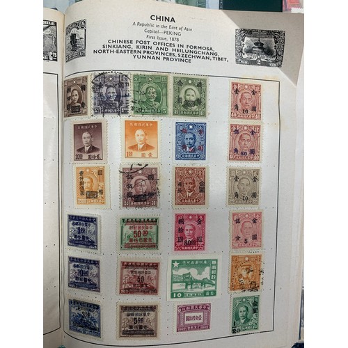 3 - World stamp collection in nine albums / stockbooks and loose, including; Great Britain used issues, ... 