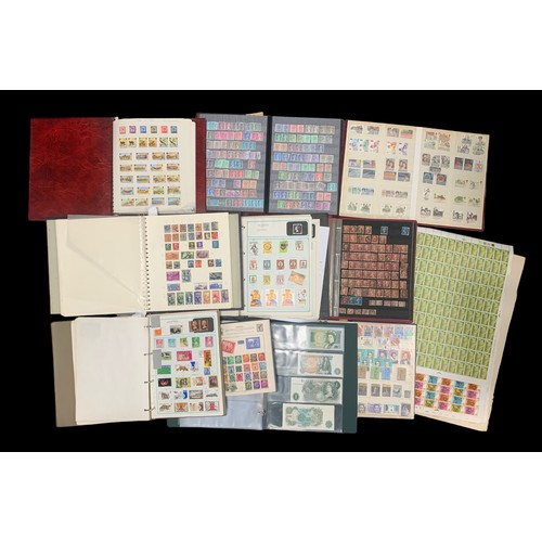 3 - World stamp collection in nine albums / stockbooks and loose, including; Great Britain used issues, ... 