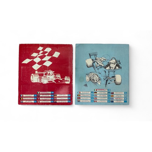 410 - Panini 1980 F1 Grand Prix album and cards (affixed) featuring Grand Prix circuits, race cars and dri... 