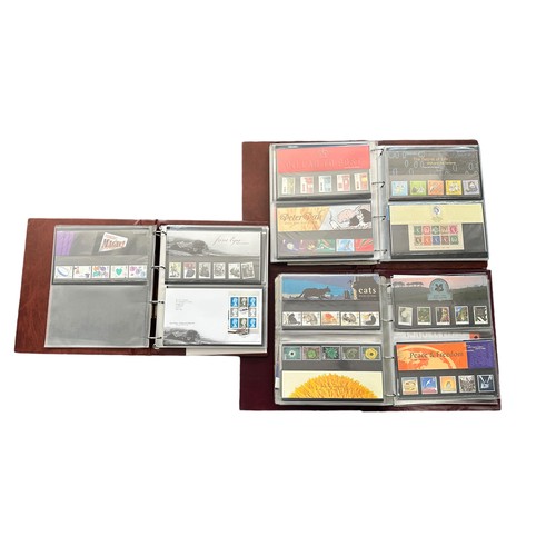 116 - Great Britain QEII 1990-2006 Decimal Presentation Pack collection in three binders, including £10. F... 