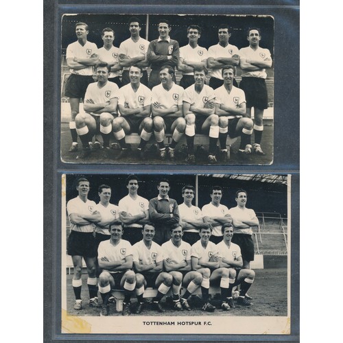 387 - TOTTENHAM HOTSPUR 1920's - 1960's collection, 6 Sartori-Laporta cards & various postcards, with some... 