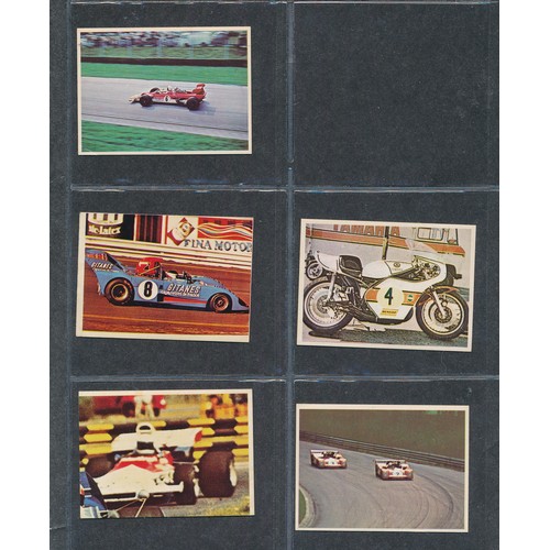 391 - FORMULA ONE & MOTOR SPORT cards collection, MOTO-GP INDY500 NASCAR F1 GRAND PRIX SPORTS TOURING CARS... 