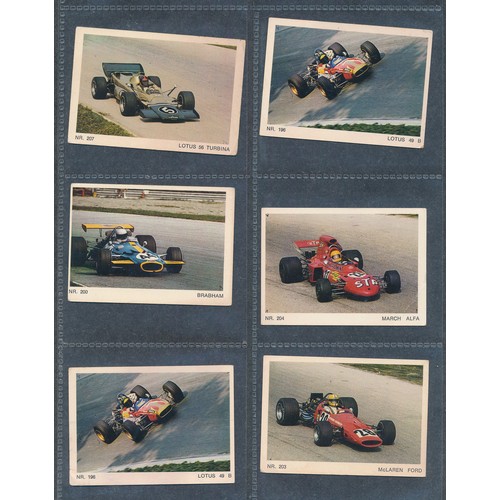 391 - FORMULA ONE & MOTOR SPORT cards collection, MOTO-GP INDY500 NASCAR F1 GRAND PRIX SPORTS TOURING CARS... 