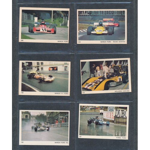 391 - FORMULA ONE & MOTOR SPORT cards collection, MOTO-GP INDY500 NASCAR F1 GRAND PRIX SPORTS TOURING CARS... 