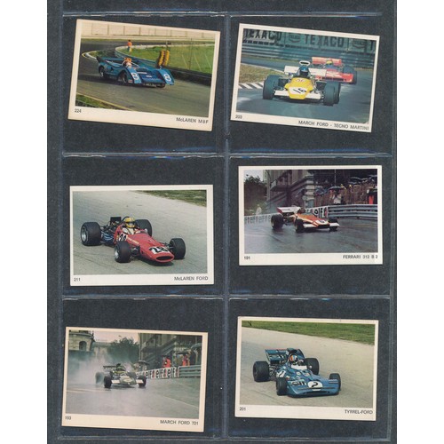 391 - FORMULA ONE & MOTOR SPORT cards collection, MOTO-GP INDY500 NASCAR F1 GRAND PRIX SPORTS TOURING CARS... 