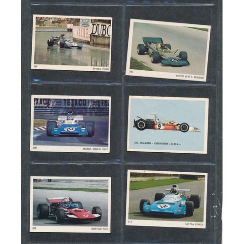 391 - FORMULA ONE & MOTOR SPORT cards collection, MOTO-GP INDY500 NASCAR F1 GRAND PRIX SPORTS TOURING CARS... 