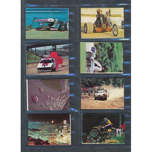 393 - FORMULA ONE Transimage motor sport cards collection, MOTO-GP INDY500 NASCAR F1 GRAND PRIX  etc. 1977... 