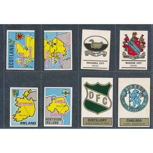 417 - PANINI 1974 Football Clubs, PANINI Italian issues, GRAFICAS 3-D World Cup 1982 & international clubs... 