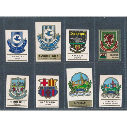 417 - PANINI 1974 Football Clubs, PANINI Italian issues, GRAFICAS 3-D World Cup 1982 & international clubs... 