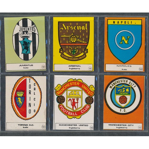 417 - PANINI 1974 Football Clubs, PANINI Italian issues, GRAFICAS 3-D World Cup 1982 & international clubs... 