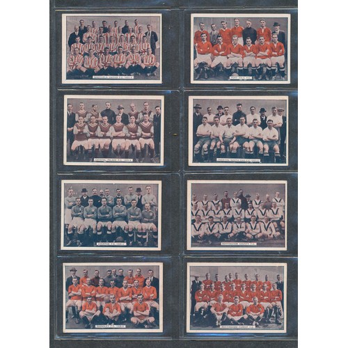 311 - BUCKTROUT TOBACCO 1930 Soccer Teams set. 50 cards.