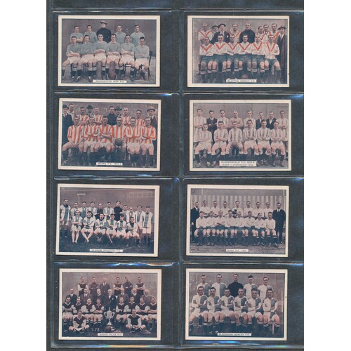 311 - BUCKTROUT TOBACCO 1930 Soccer Teams set. 50 cards.