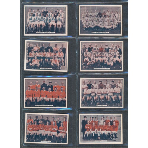 311 - BUCKTROUT TOBACCO 1930 Soccer Teams set. 50 cards.