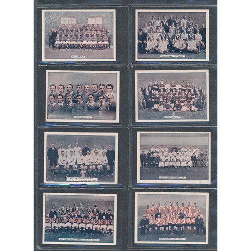 311 - BUCKTROUT TOBACCO 1930 Soccer Teams set. 50 cards.