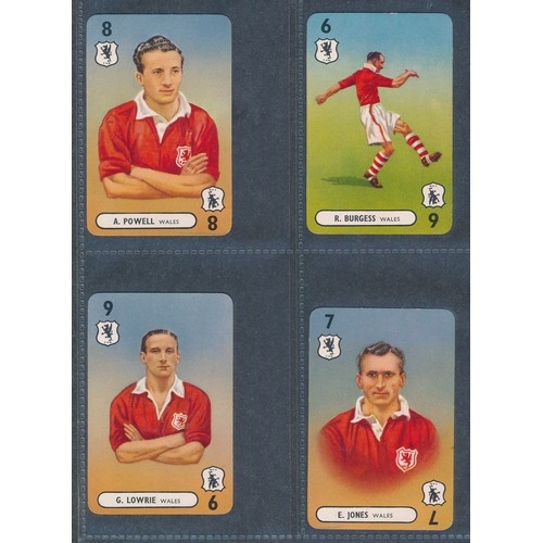 402 - CIBELES & CASERA 1966 & 1970 rare variations of England FHER FKS soccer stars cards from Spain; also... 