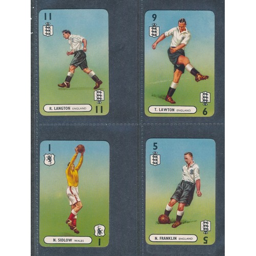 402 - CIBELES & CASERA 1966 & 1970 rare variations of England FHER FKS soccer stars cards from Spain; also... 