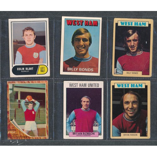 408 - WEST HAM UNITED Collection, A&BC Gum cards etc 36 cards.