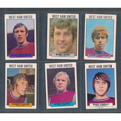 408 - WEST HAM UNITED Collection, A&BC Gum cards etc 36 cards.