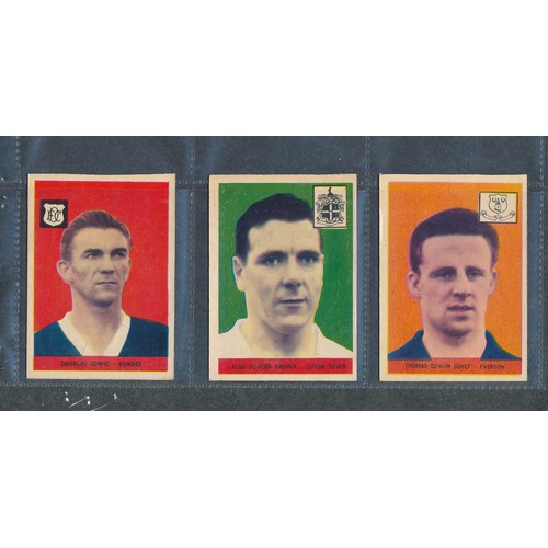 409 - A&BC GUM 1958 Footballer cards, 2nd series (high numbers), mixed condition, some duplication, clean ... 