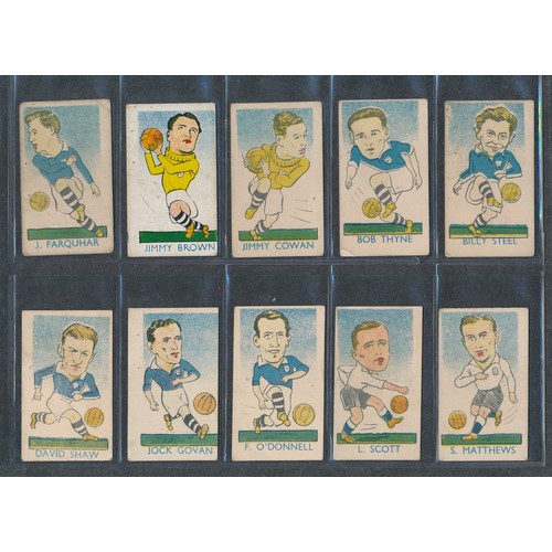 425 - KIDDY's FAVOURITES 1948 Popular Footballers including Stanley Matthews, Billy Wright, Tommy Lawton, ... 