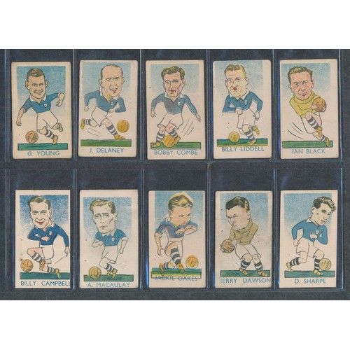 425 - KIDDY's FAVOURITES 1948 Popular Footballers including Stanley Matthews, Billy Wright, Tommy Lawton, ... 