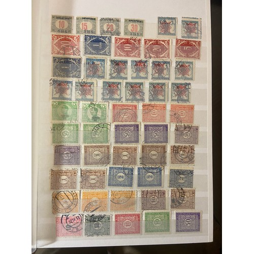 77 - Yugoslavia early to modern, M/UM and U collection in large stockbook, including M/S`s, blocks, comme... 