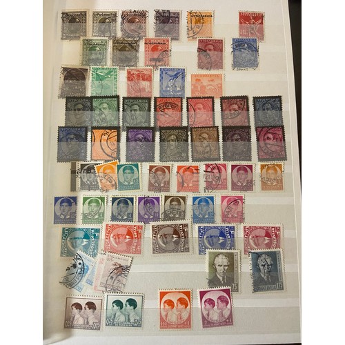 77 - Yugoslavia early to modern, M/UM and U collection in large stockbook, including M/S`s, blocks, comme... 