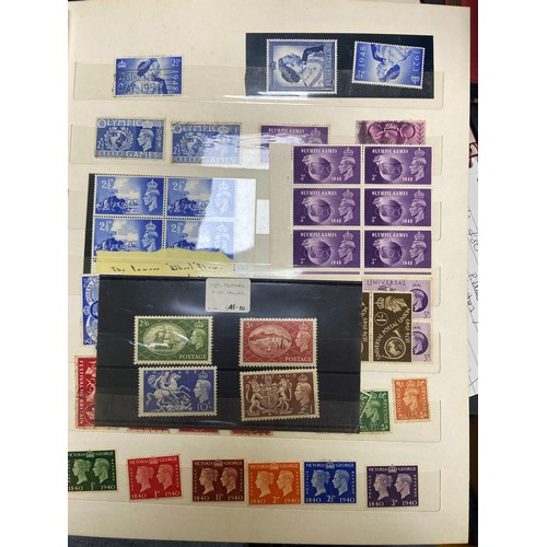 79 - GB M/UM and U collection in various albums, stockbooks, boxes and loose, including 1924-26 KGV vals ... 