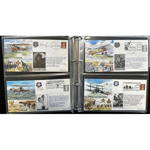 159 - Great Britain Pilot signed illustrated cover collection in binder 1995-1998,  Total quantity 62, sig... 