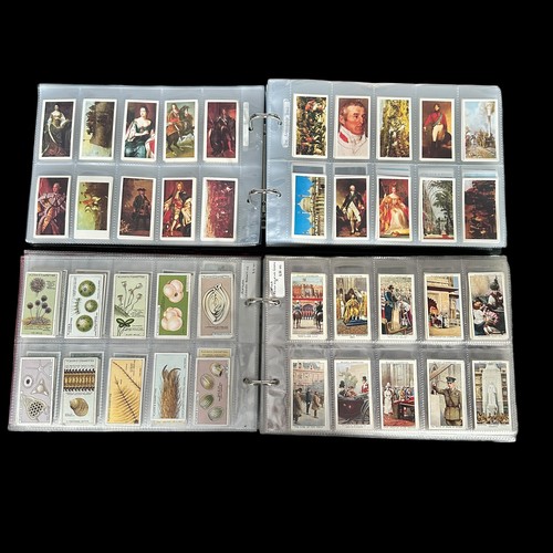 372 - Large collection of cigarette and trade cards, in 5 boxes, with 5 albums and many complete and part ... 