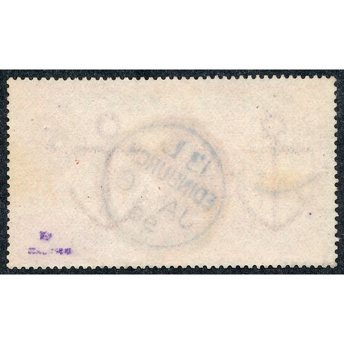 92 - Great Britain, QV £5 Orange 6/1/1896 CDS Postmark. No Creasing or Pinholes. (SG 137), Cat. £3,200.