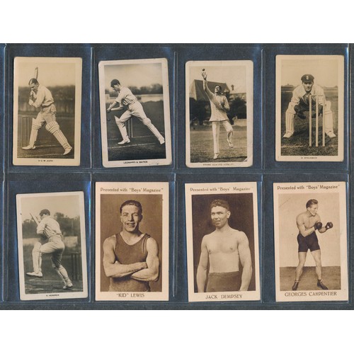 373 - A range of mainly boxing cards (27), with The Rocket Famous Knock-Outs set of 11 (including Dempsey ... 