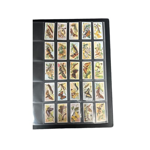 358 - Cigarette cards - large album of complete and part sets, in plastic sheets of 25, in good to very go... 