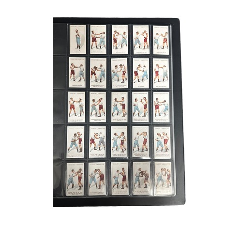 358 - Cigarette cards - large album of complete and part sets, in plastic sheets of 25, in good to very go... 