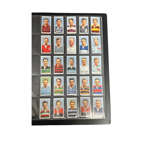 358 - Cigarette cards - large album of complete and part sets, in plastic sheets of 25, in good to very go... 