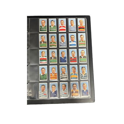 358 - Cigarette cards - large album of complete and part sets, in plastic sheets of 25, in good to very go... 