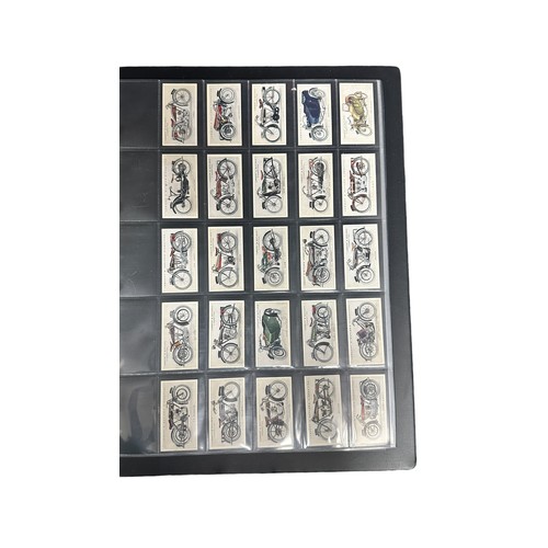 358 - Cigarette cards - large album of complete and part sets, in plastic sheets of 25, in good to very go... 