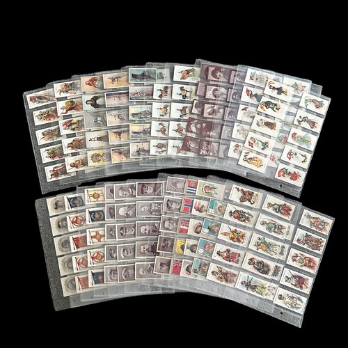 349 - Wills overseas issue cigarette cards, mainly part sets, in an album, in variable condition but gener... 