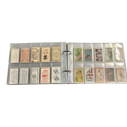 295 - Cigarette cards - overseas part sets and type cards, in an album, in variable condition, mainly Amer... 