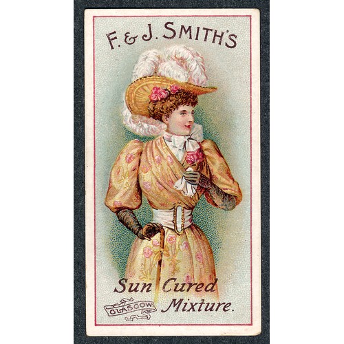 338 - F. & J. Smith 1899 Advertisement card Beauty Sun Cured Mixture