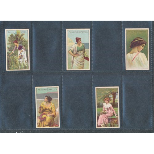 317 - Phillips 1902 Beauties (Numbered B801-B825) complete set of 25, mainly in good condition (odd fault)... 