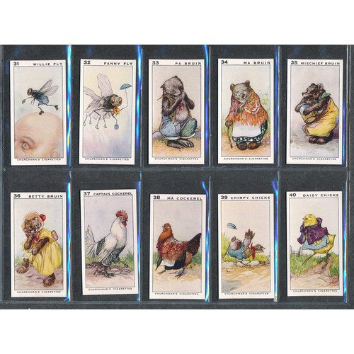 312 - Churchman 1935 Frisky full set of 52 cards in very good to excellent condition.