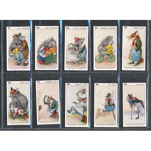 312 - Churchman 1935 Frisky full set of 52 cards in very good to excellent condition.