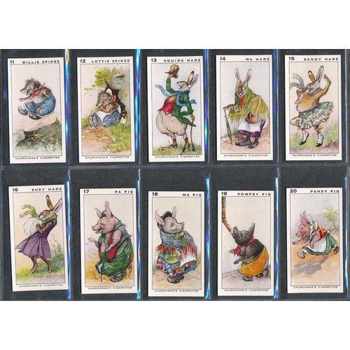 312 - Churchman 1935 Frisky full set of 52 cards in very good to excellent condition.